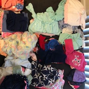 LOT OF BABYGIRL CLOTHING